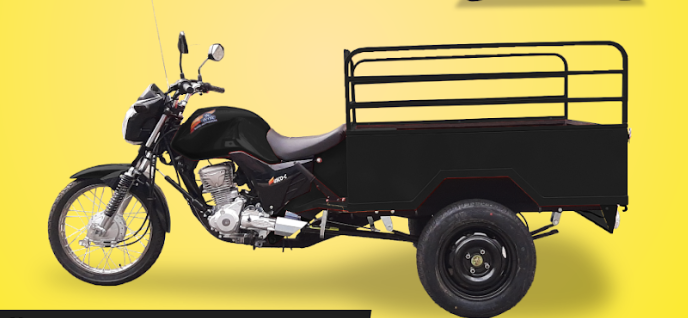 Motosegura caçamba, o triciclo ideal para o micro empreendedor