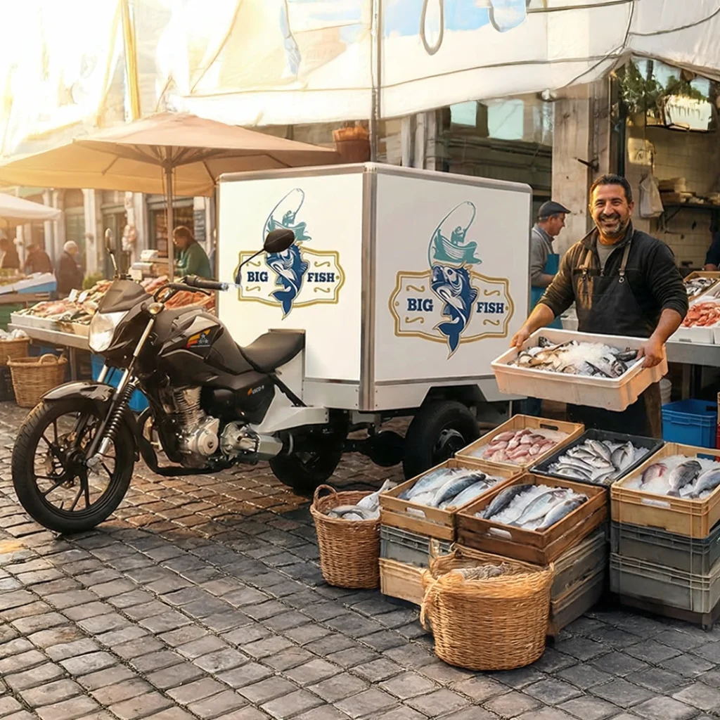 Triciclo Isotérmico Fusco-Motosegura